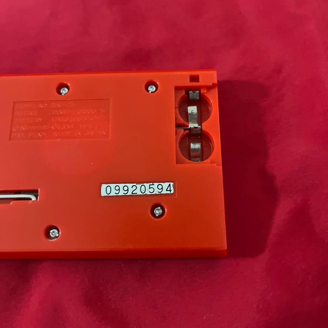 電池フタ無　ミッキーマウス　ゲームウォッチ 任天堂　GAME & WATCH