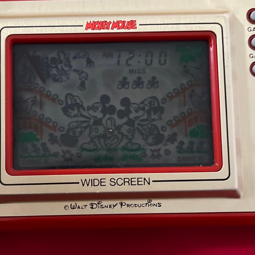 電池フタ無　ミッキーマウス　ゲームウォッチ 任天堂　GAME & WATCH