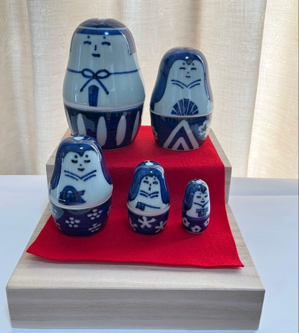 マトリョー雛　お雛様　雛人形　陶磁器