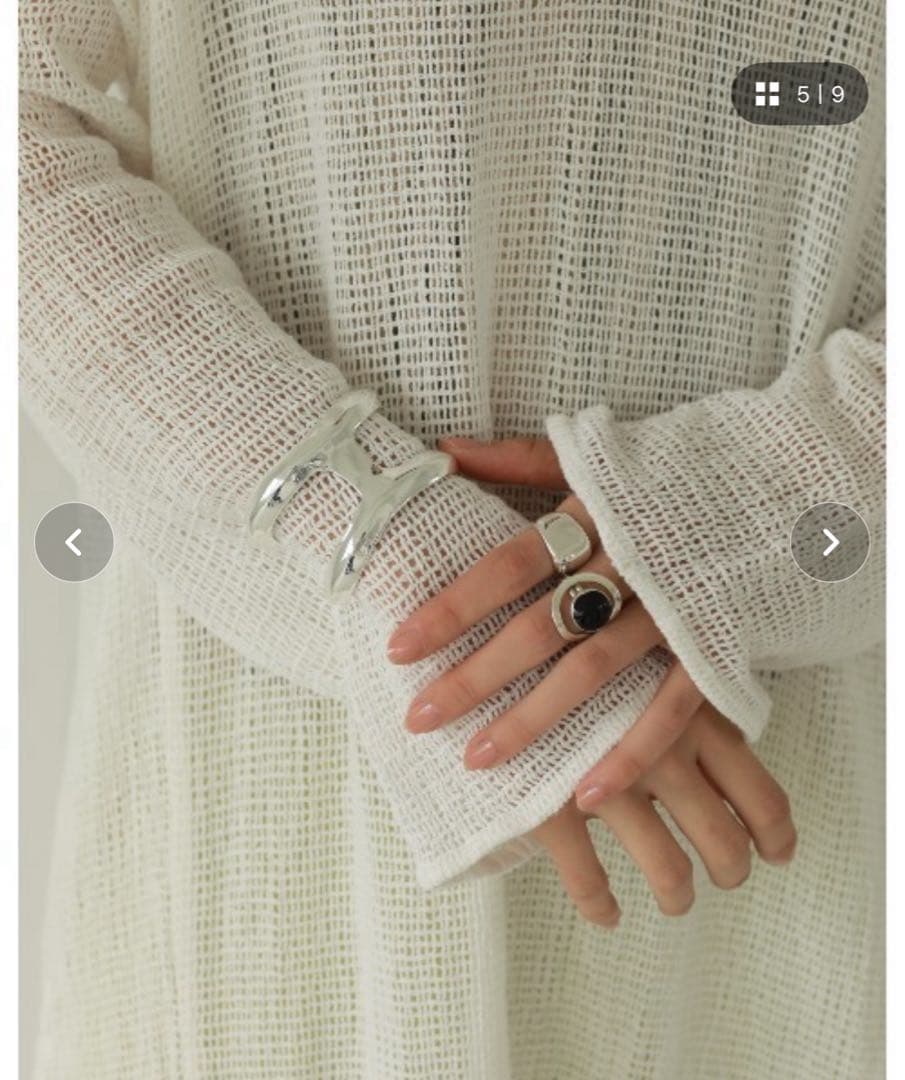 todayful(トゥディフル)/シルバーバングル/カーヴィーラインカフ