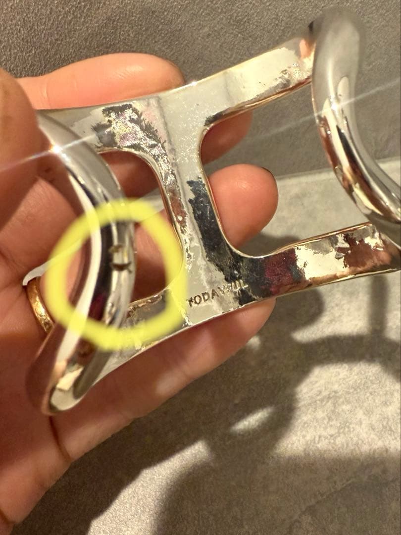 todayful(トゥディフル)/シルバーバングル/カーヴィーラインカフ