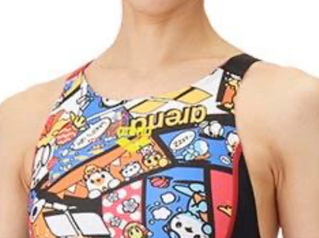 arena タフミドル練習用水着 Mサイズ