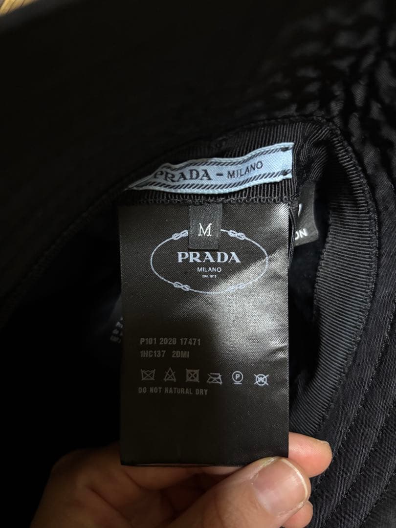 PRADA、バケハ、キャスケット、Mサイズ