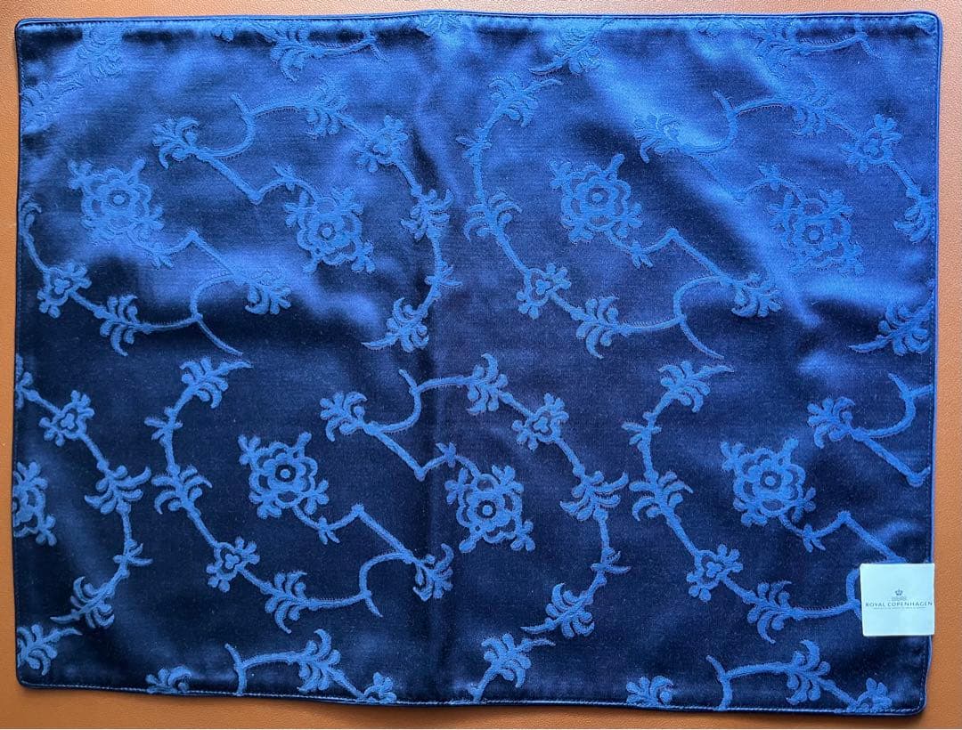 【未使用】貴重★ロイヤルコペンハーゲン ブルーフルーテッド柄 ランチョンマット