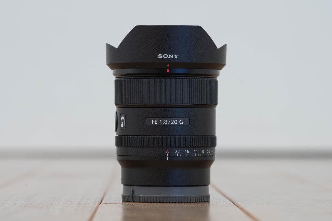 本日出品最終日【ソニーストア評価Aランク】SONY FE 20mm F1.8 G