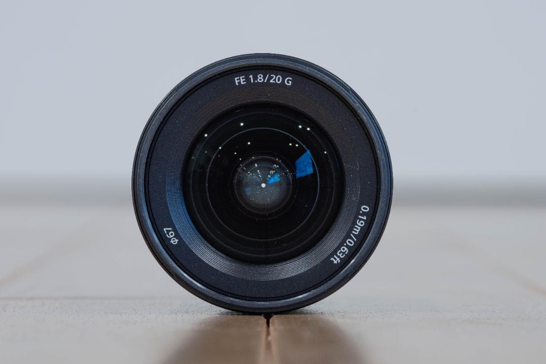 本日出品最終日【ソニーストア評価Aランク】SONY FE 20mm F1.8 G