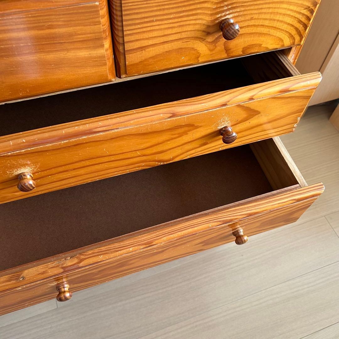 【送料込み】チェスト 天然無垢材（日本製）