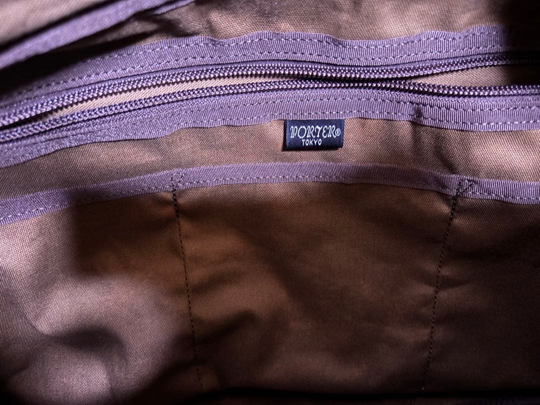 PORTER フリースタイル ボストンバッグ ブラウン