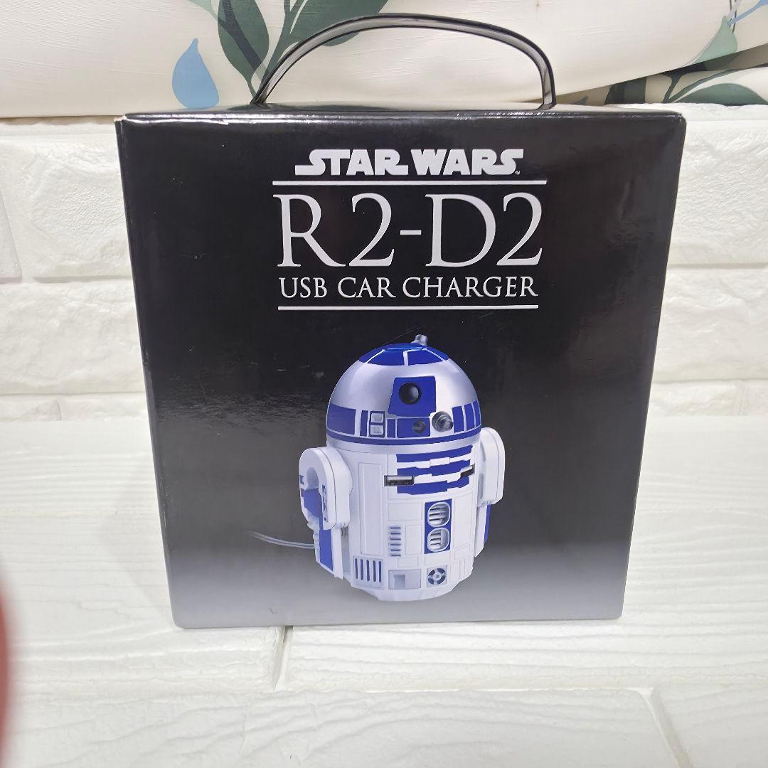 【253】スターウォーズ【完備品】　R2D2 USB カーチャージャー　➀