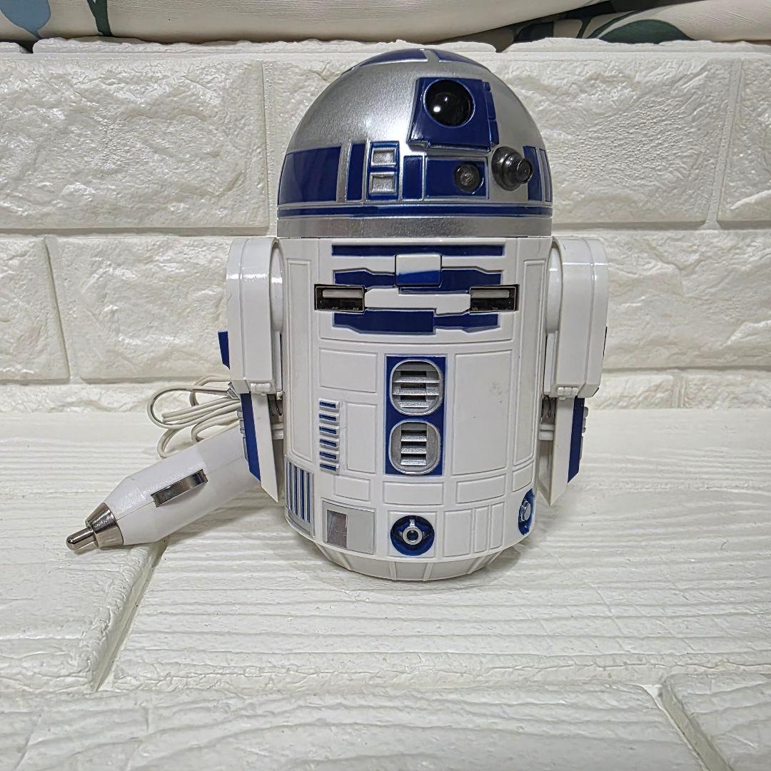 【253】スターウォーズ【完備品】　R2D2 USB カーチャージャー　➀