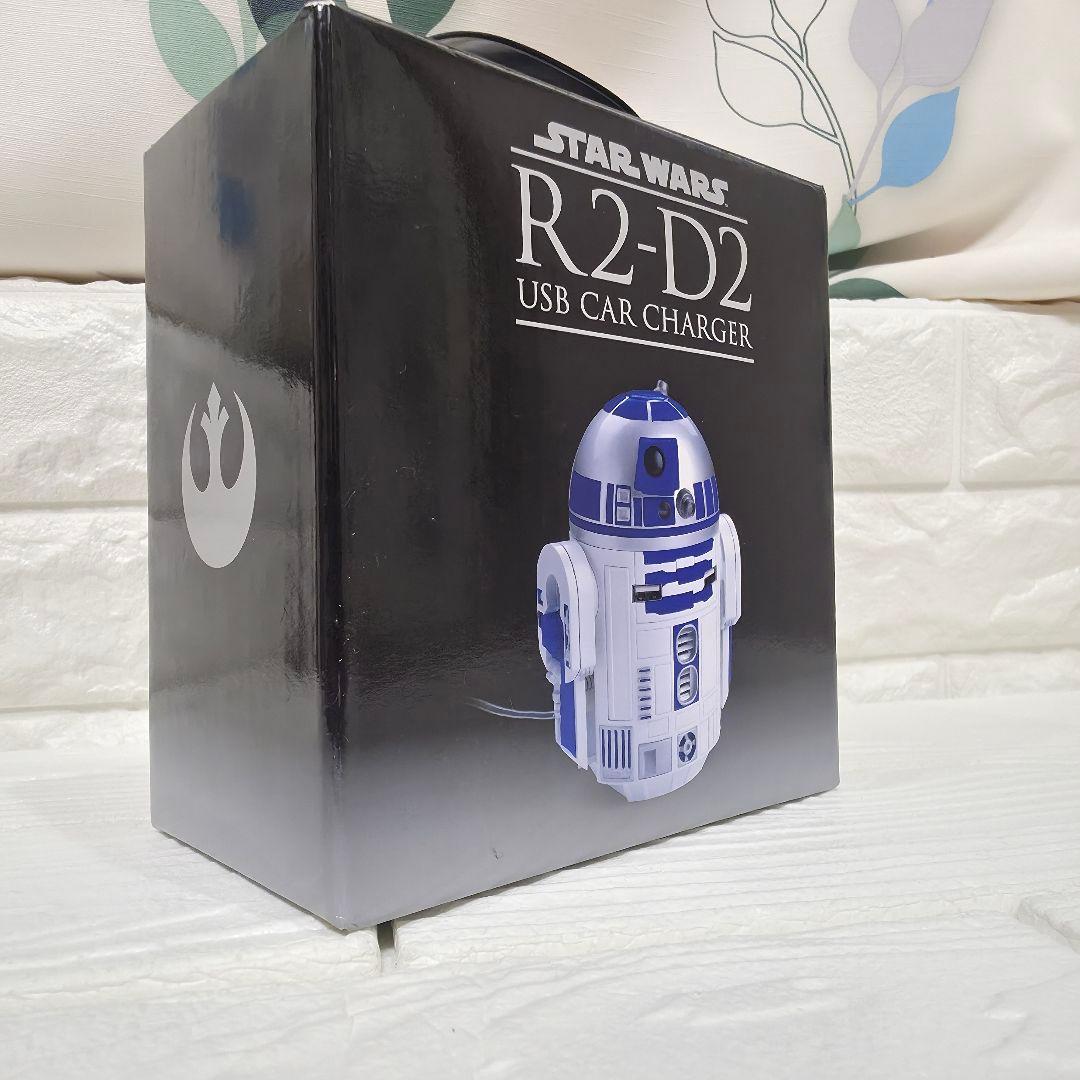【253】スターウォーズ【完備品】　R2D2 USB カーチャージャー　➀