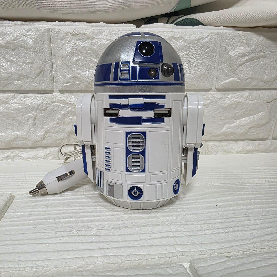 【253】スターウォーズ【完備品】　R2D2 USB カーチャージャー　➀