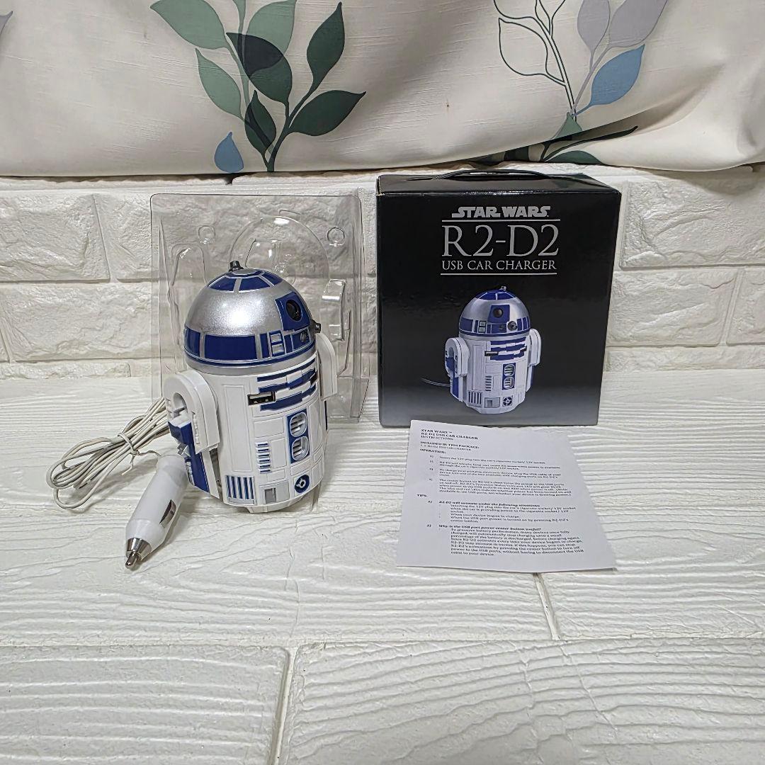 【253】スターウォーズ【完備品】　R2D2 USB カーチャージャー　➀