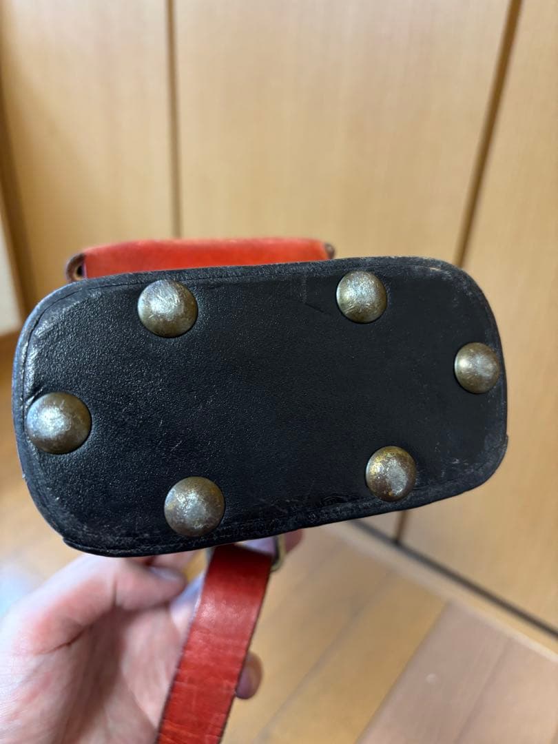 ビリヤード　キューケース 2×3 J.FLOWERS レザー　中古　難あり