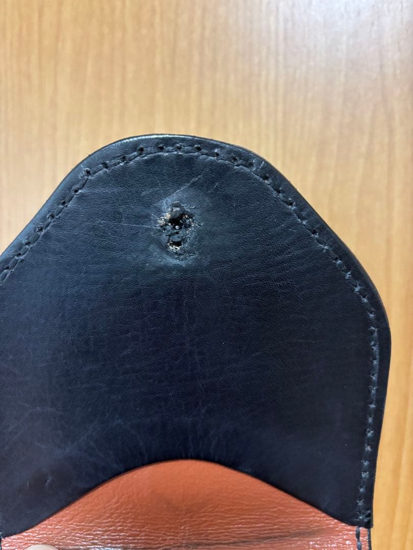 ビリヤード　キューケース 2×3 J.FLOWERS レザー　中古　難あり