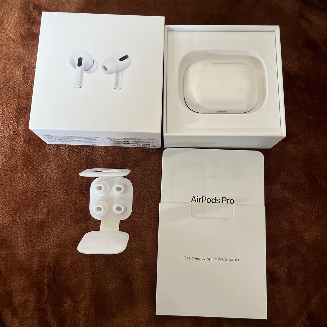 【美品】AirPods pro 第一世代　ノイズキャンセリング機能付き