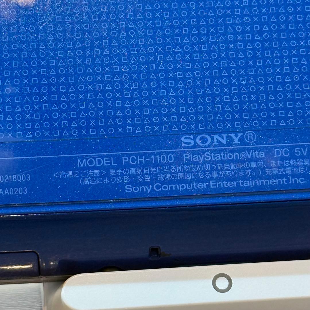 4-326【訳ありジャンク】PSVITA PCH-1100 サファイアブルー