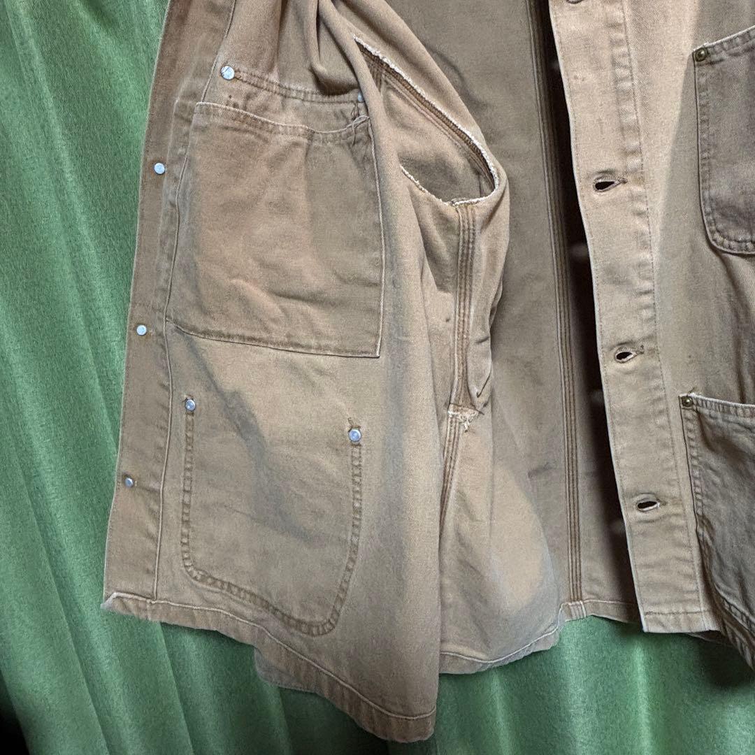 carhartt 90s USA製 裏地なし ミシガン チョアコート XL