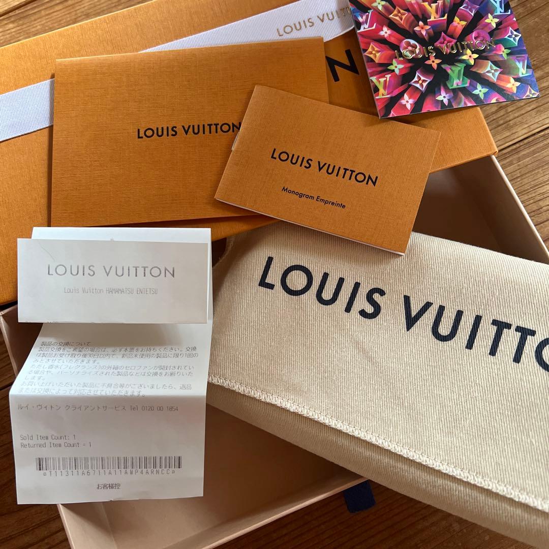 新品未使用ルイヴィトンポルトフォイユクレマンス