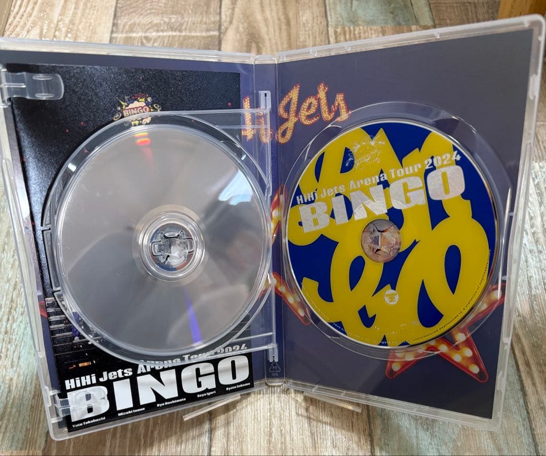 HiHi Jets Arena Tour 2024 BINGO DVD 美品