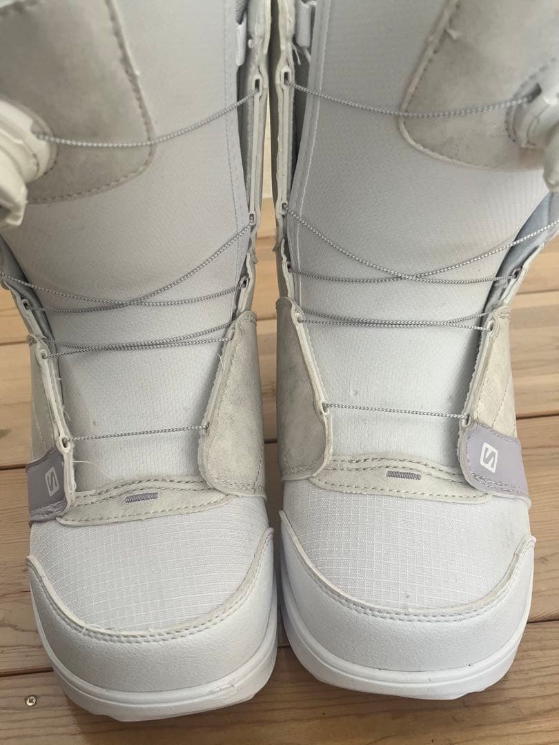 美品SALOMON PEARL BOA WHITE スノーボードブーツ　24cm