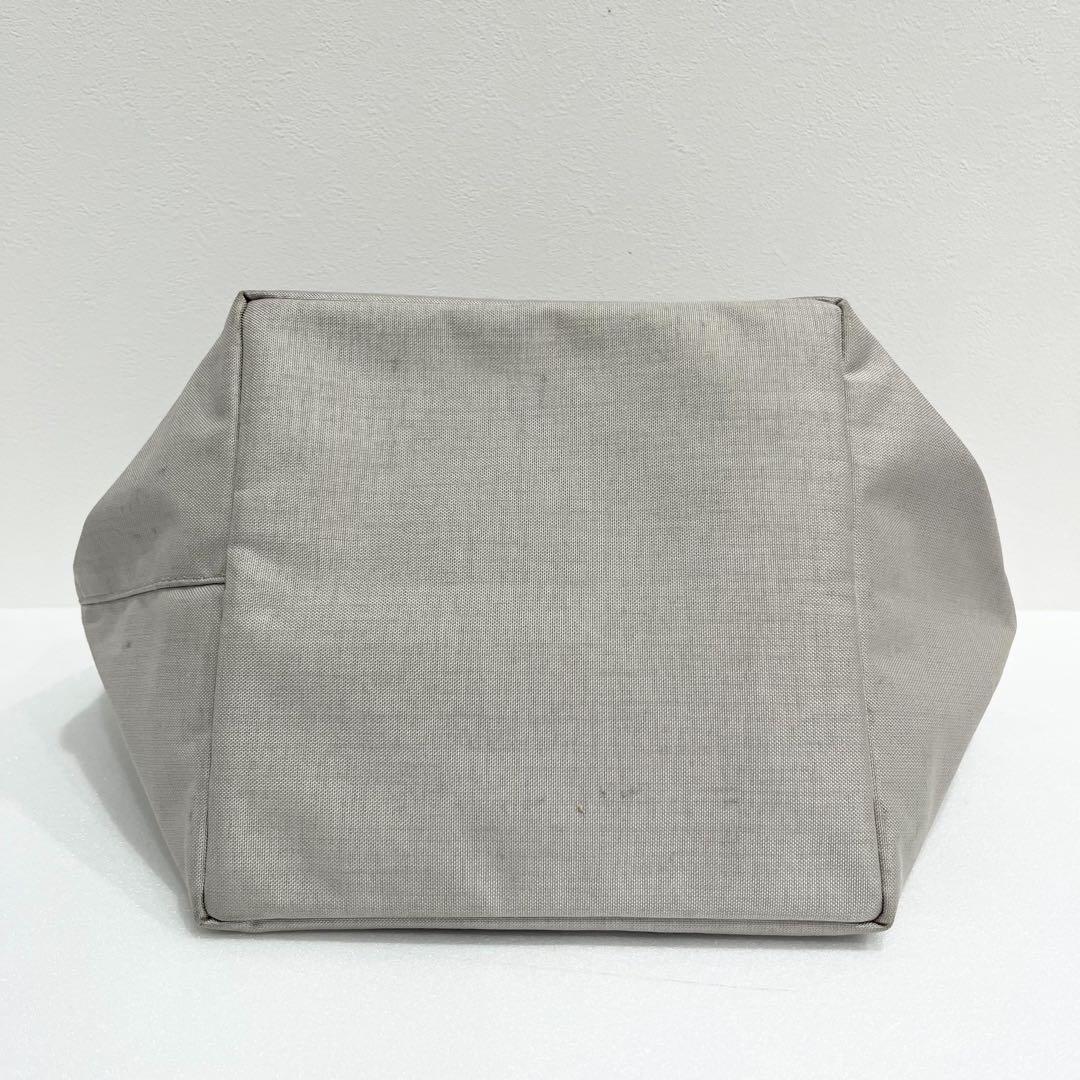 choco＊　エルベシャプリエ トートバッグ マスティック×モカ　Mサイズ