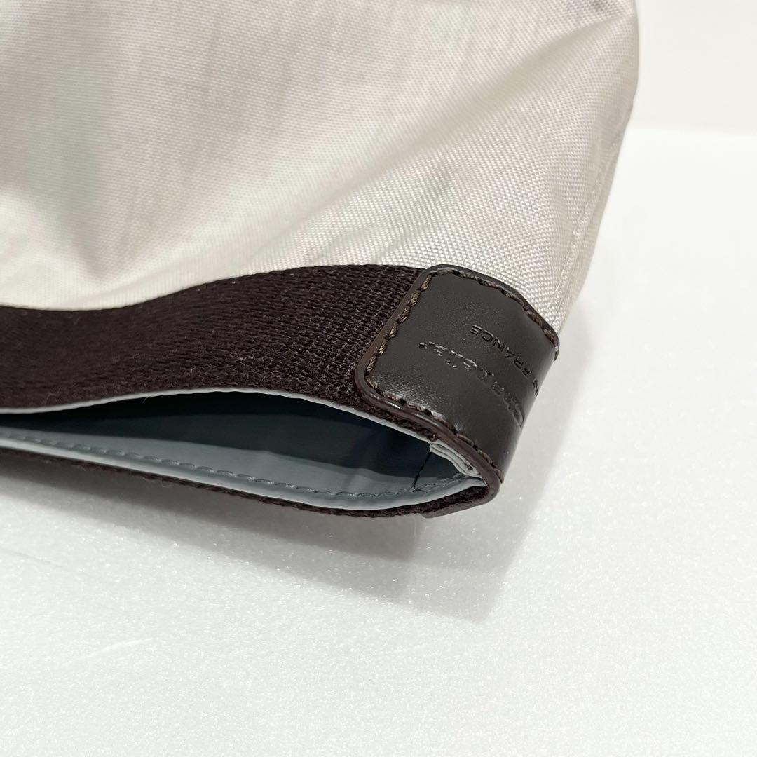 choco＊　エルベシャプリエ トートバッグ マスティック×モカ　Mサイズ