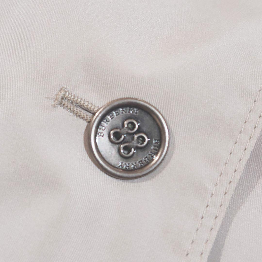 タグ付き バーバリーロンドン 裾フレア プリーツ トレンチコート 裏地チェック