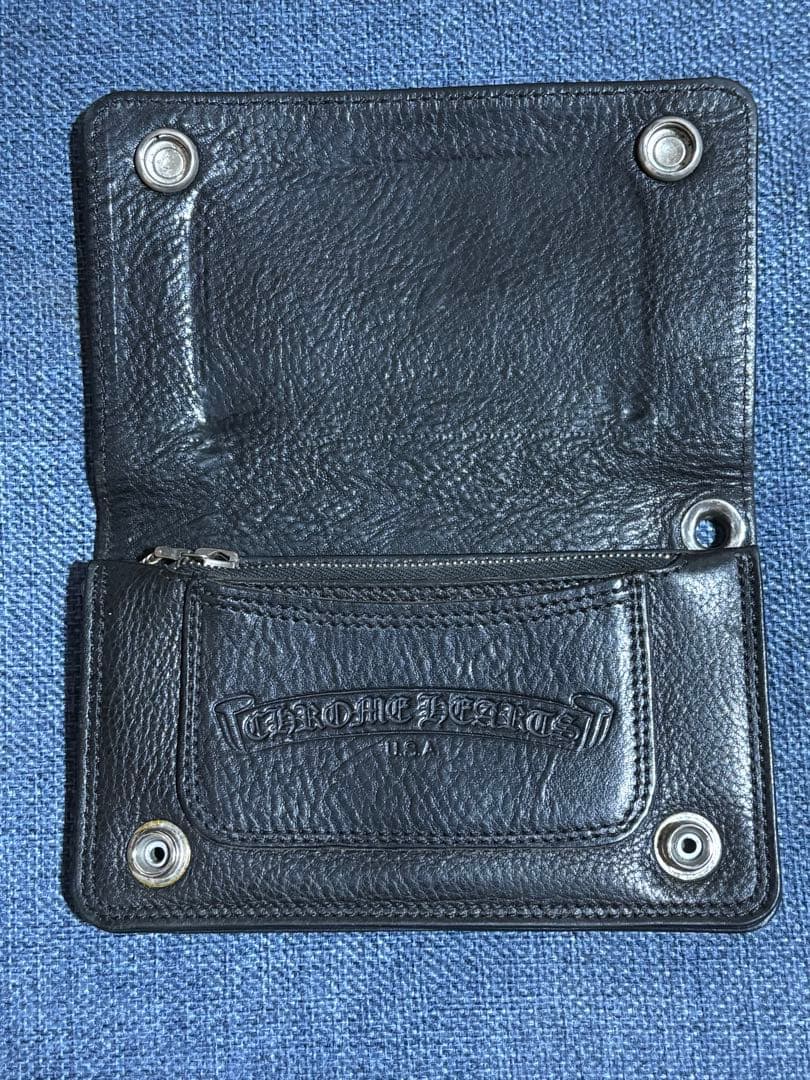 クロムハーツ　ワンジップ　スターボタン