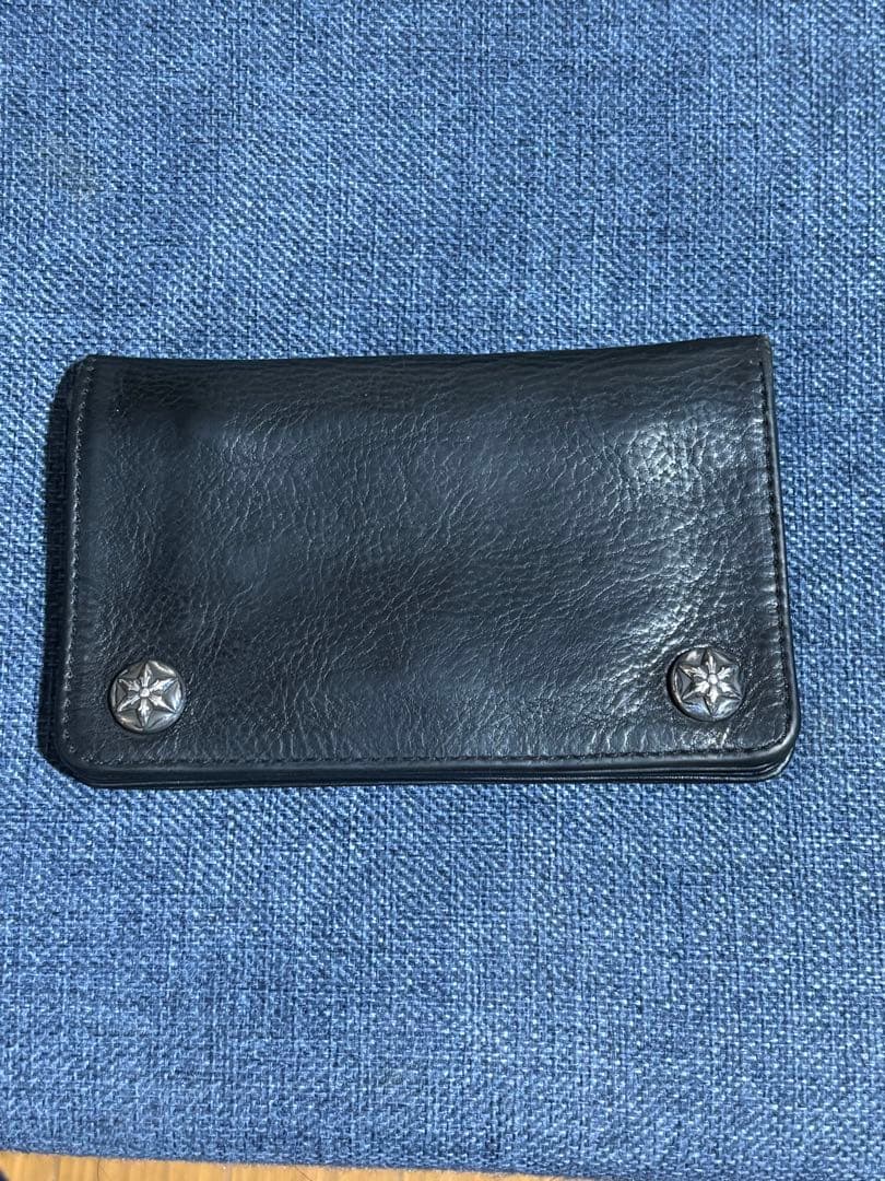 クロムハーツ　ワンジップ　スターボタン