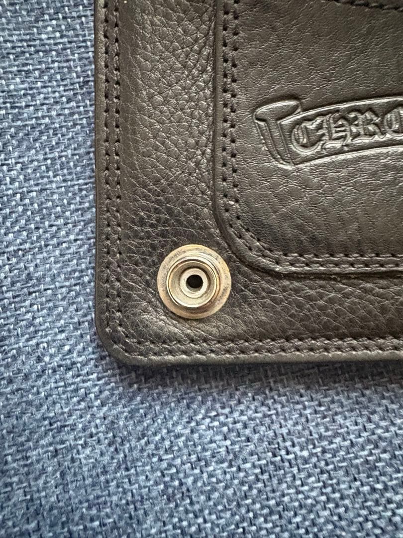 クロムハーツ　ワンジップ　スターボタン