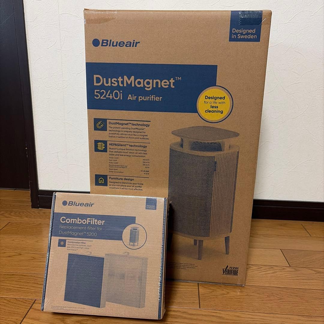 ☆Blueair 空気清浄機 グレー ☆交換フィルター〔新品）