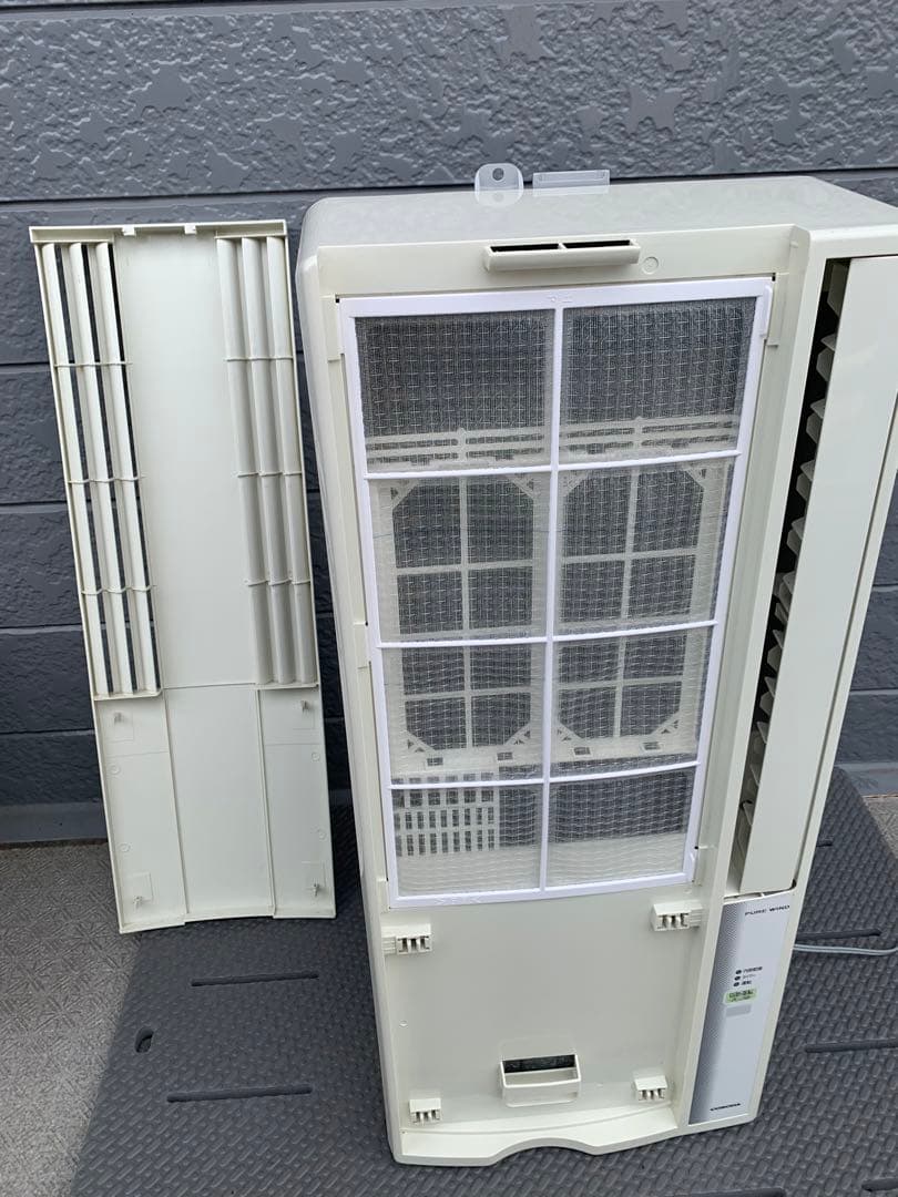 窓用エアコン コロナCW-1615 リモコン付　引き取り限定
