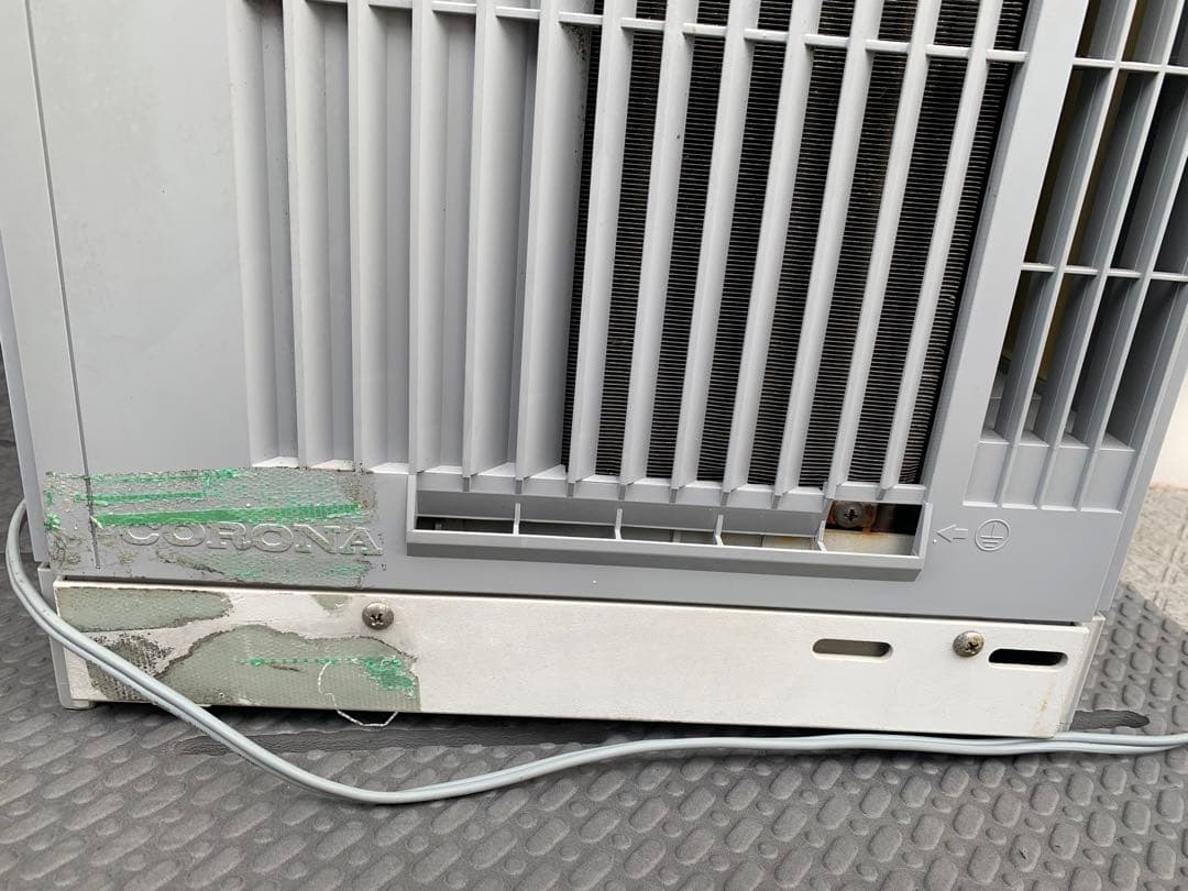 窓用エアコン コロナCW-1615 リモコン付　引き取り限定