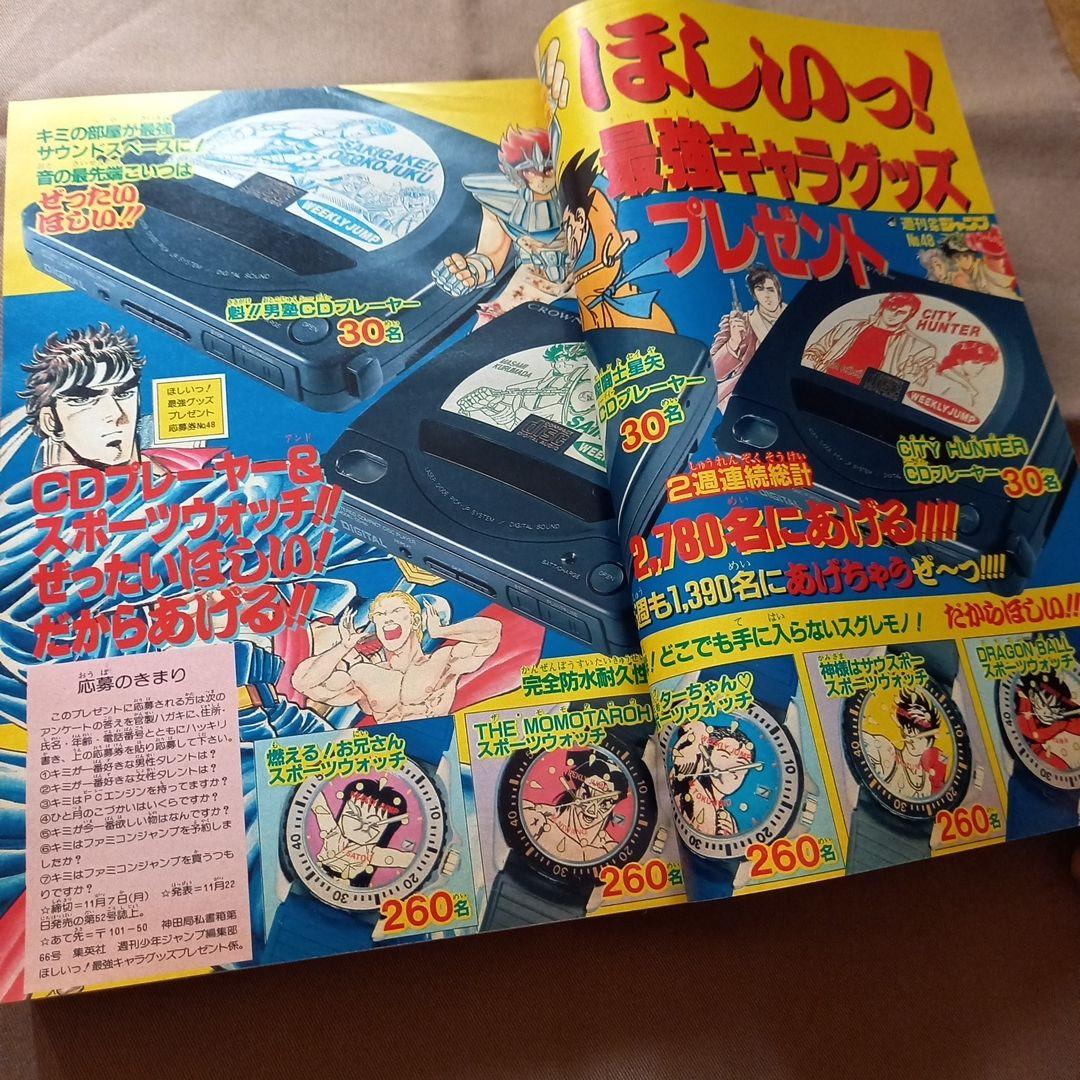 【当時物美品】週刊 少年 ジャンプ 1988年48号 漫画 アニメ