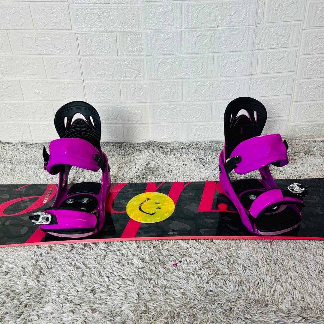 【初心者おすすめ】SAFARI レディース スノーボード セット 139cm