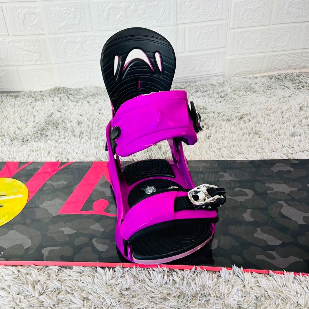 【初心者おすすめ】SAFARI レディース スノーボード セット 139cm