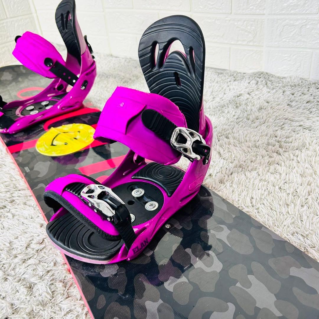 【初心者おすすめ】SAFARI レディース スノーボード セット 139cm