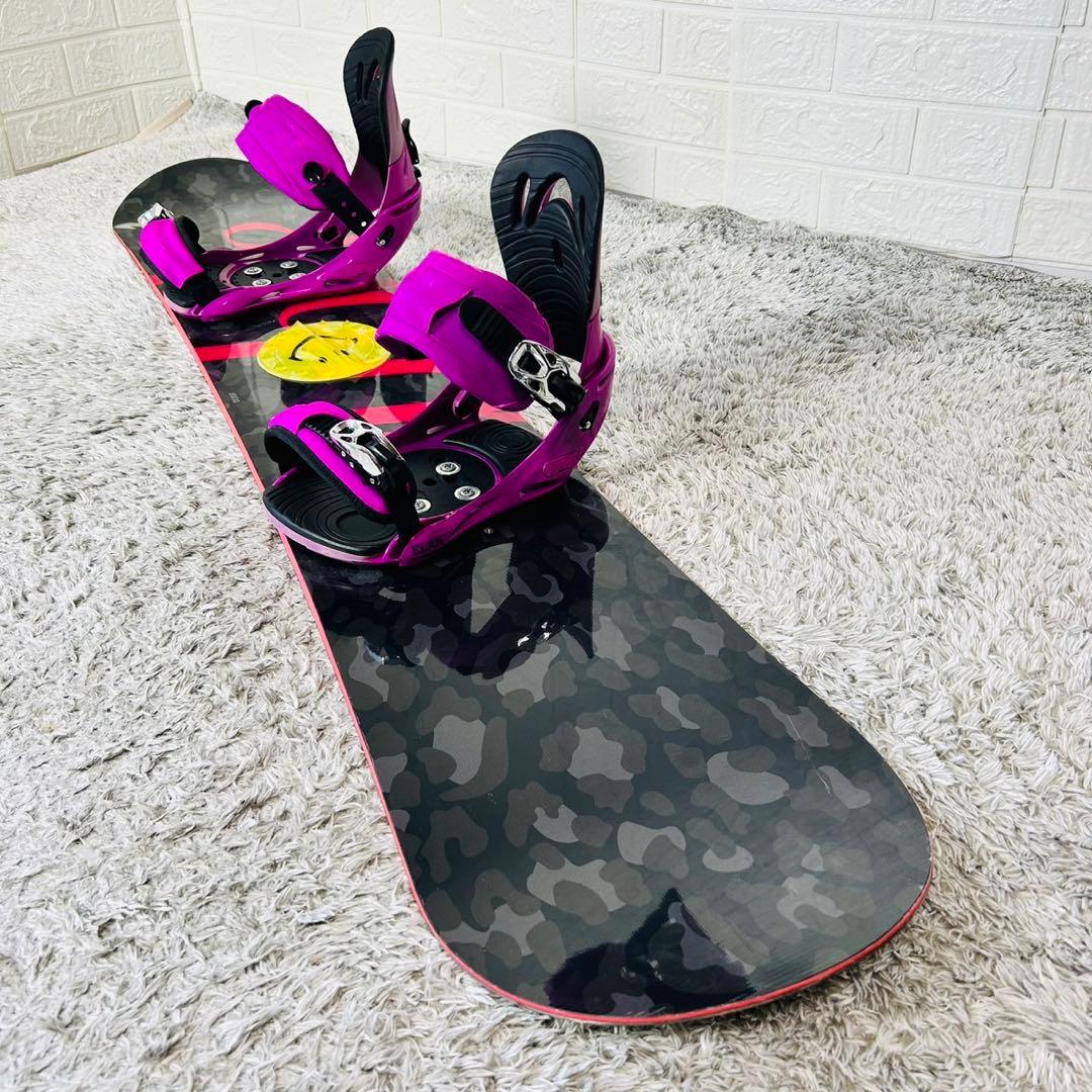 【初心者おすすめ】SAFARI レディース スノーボード セット 139cm