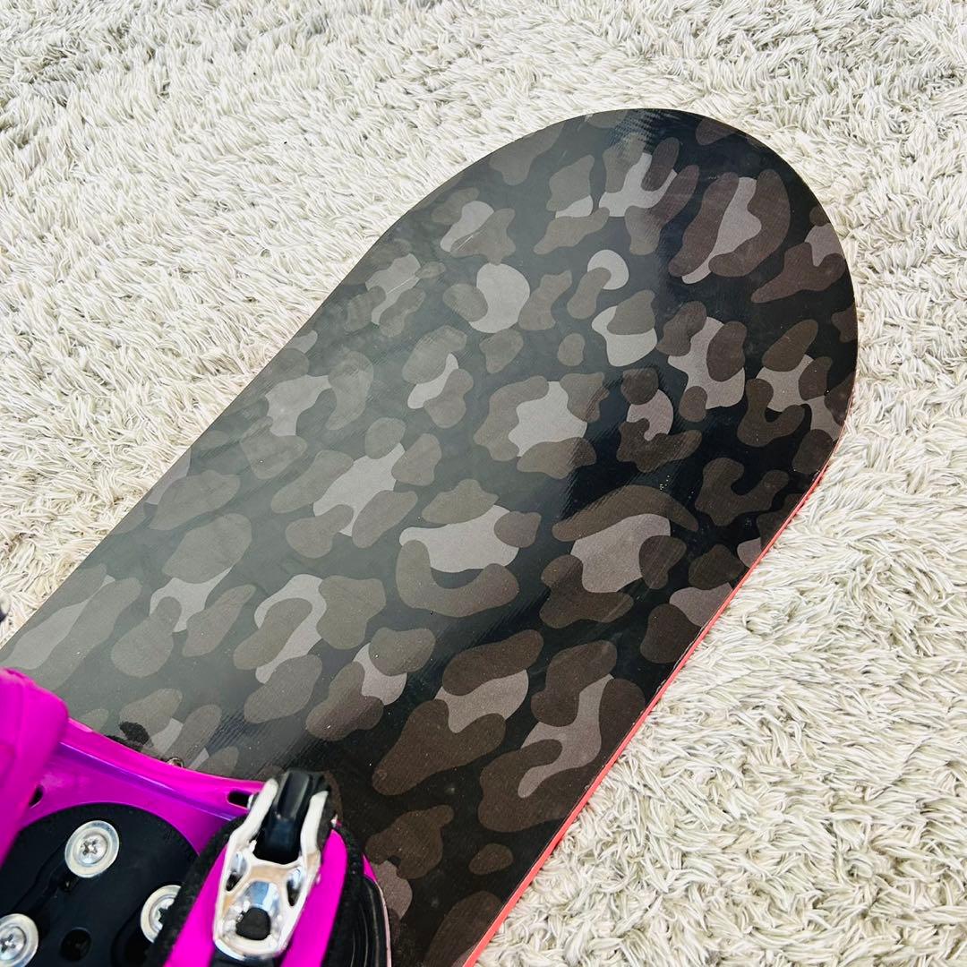 【初心者おすすめ】SAFARI レディース スノーボード セット 139cm