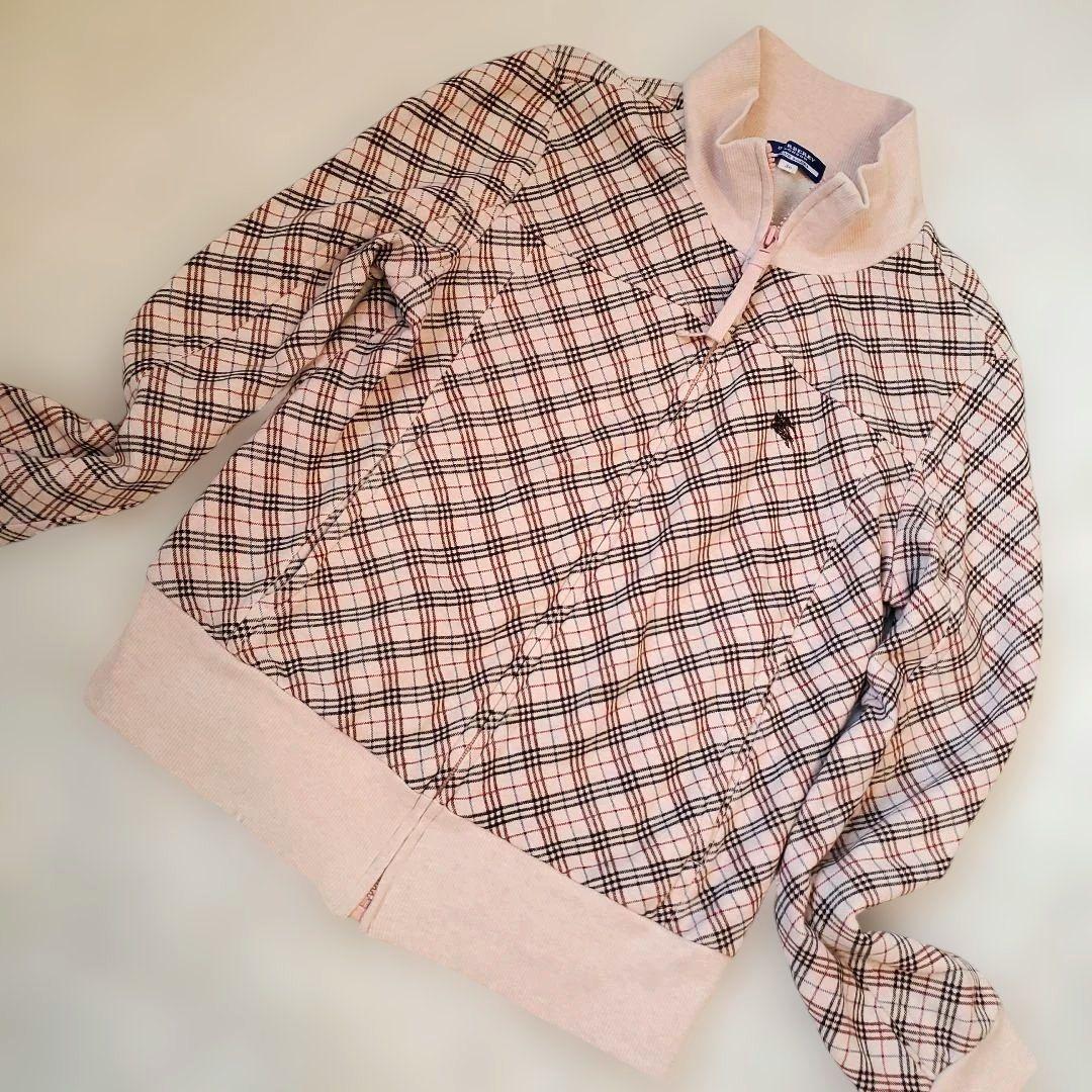 ⭐美品⭐BURBERRY BLUE LABEL ノバチェック トラックジャケット