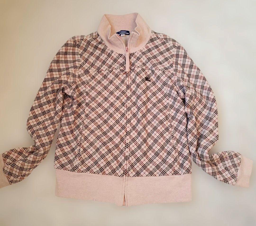 ⭐美品⭐BURBERRY BLUE LABEL ノバチェック トラックジャケット