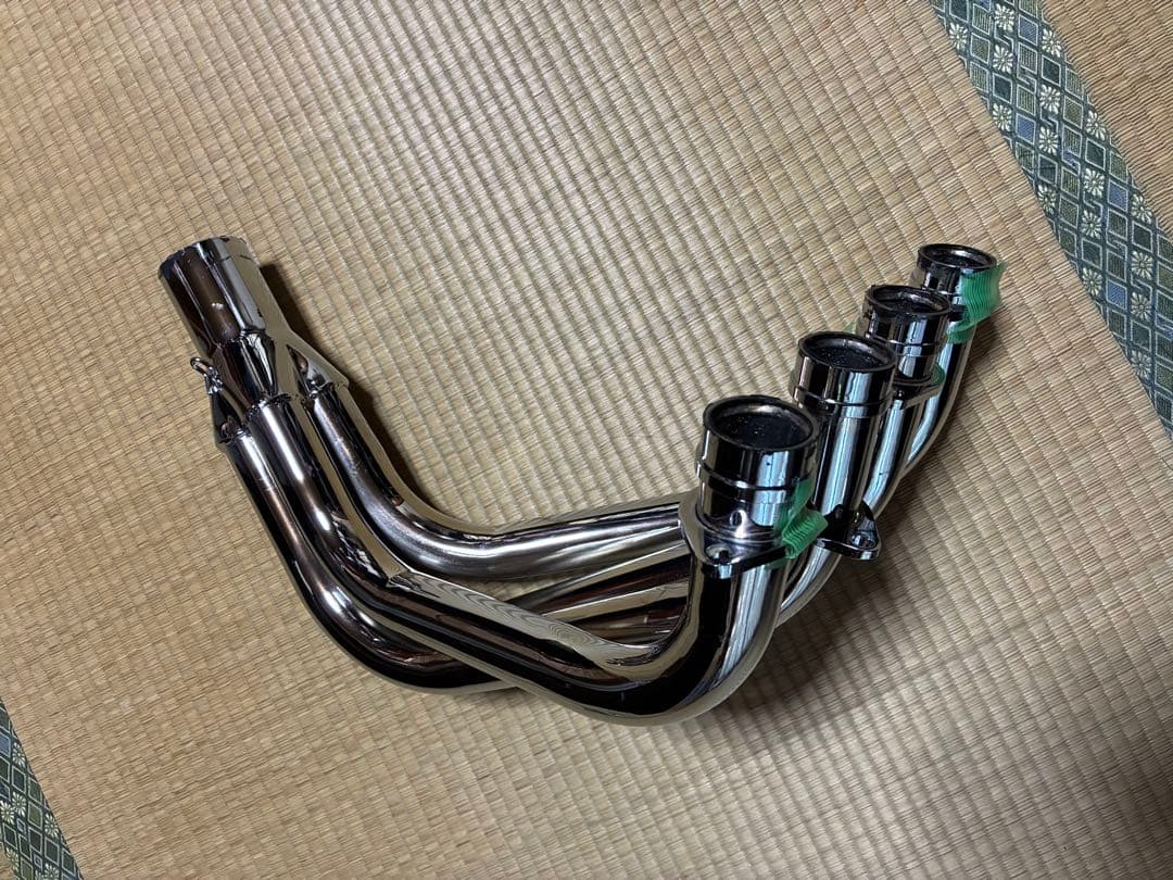 Z900RS用のメッキショート管（60φ）