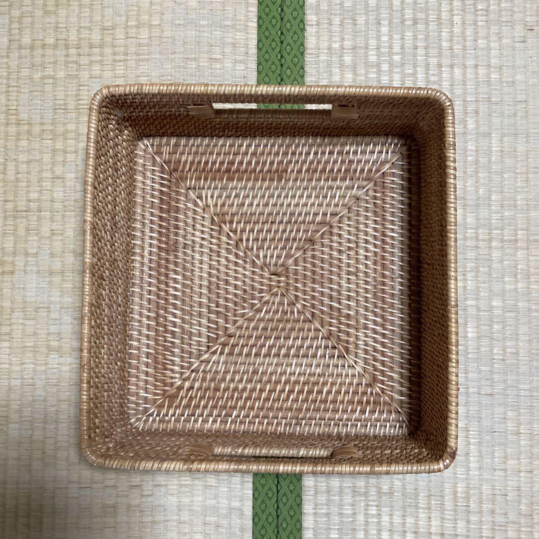 無印良品　重なるラタン　6個セット　まとめ売り