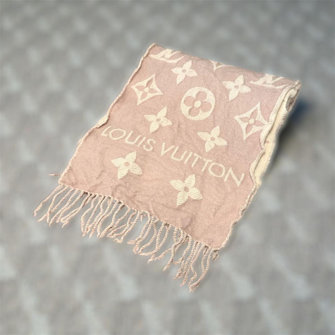LOUIS VUITTON ルイヴィトン マフラー•LV エッセンシャル ピンク