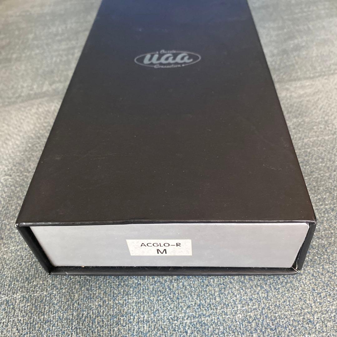 新品タグ付き⭐︎本革&アンゴラファー手袋　あったか　グローブ