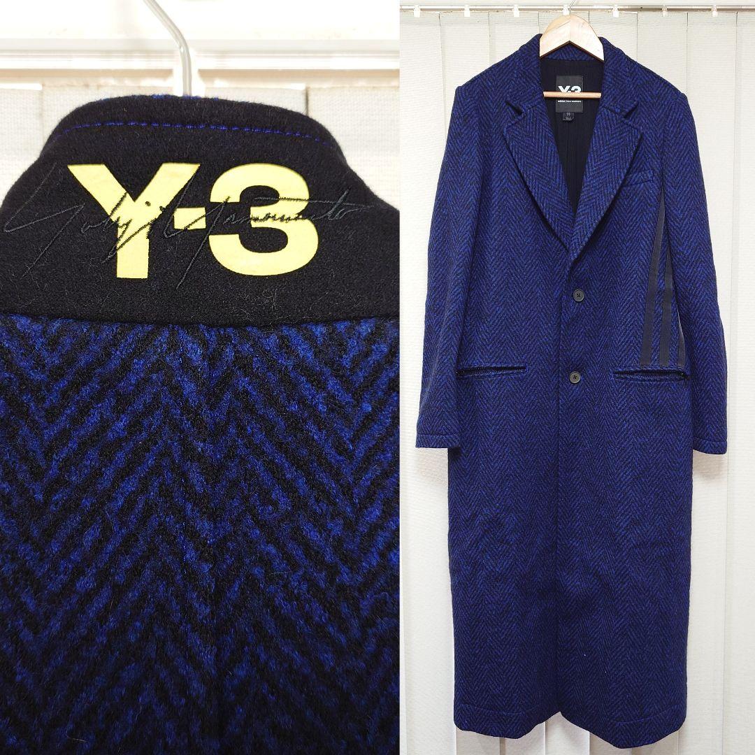 レア❗定価15万超❗ Y-3 チェスターコート ロゴ