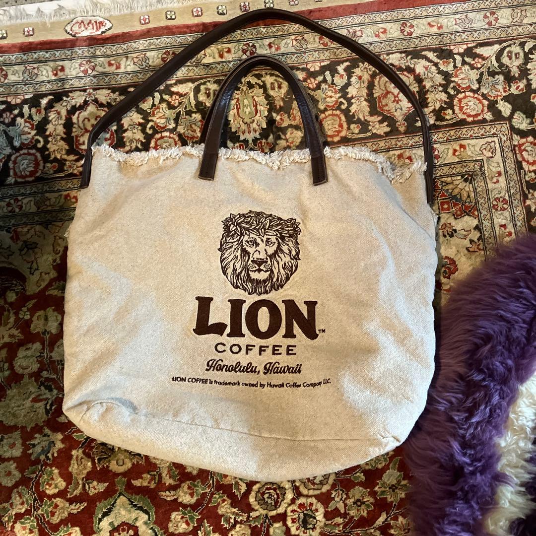完売品 ear PAPILLONNER LION COFFEE トートバッグ