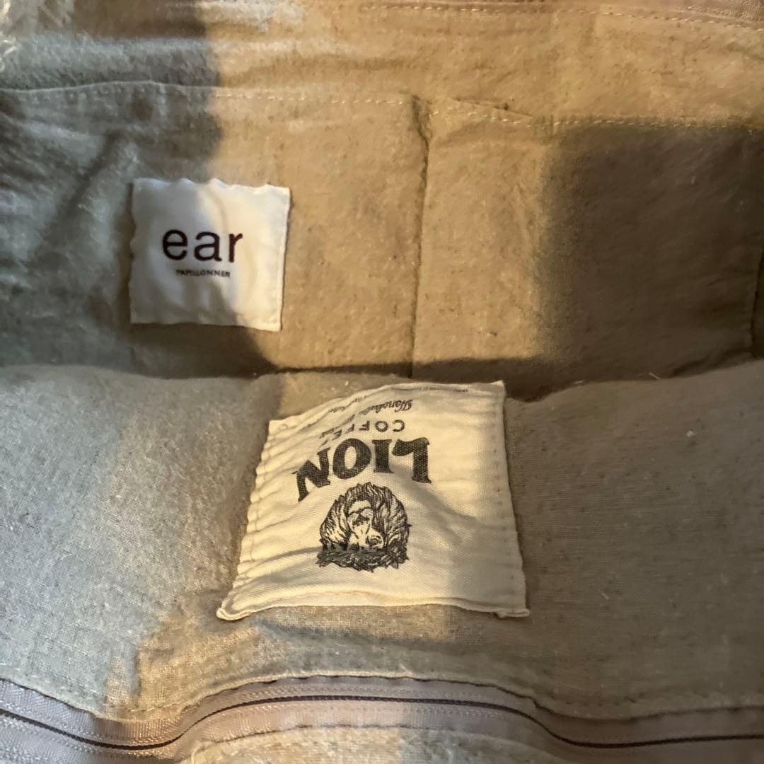 完売品 ear PAPILLONNER LION COFFEE トートバッグ