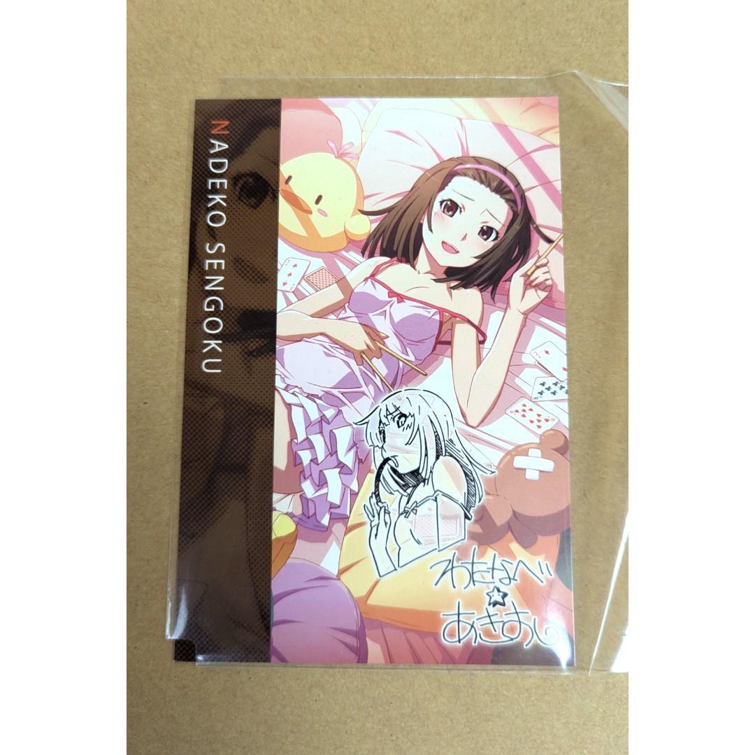 【新品未開封】偽物語 千石撫子 ミストグラフ ポストカード付 物語シリーズ